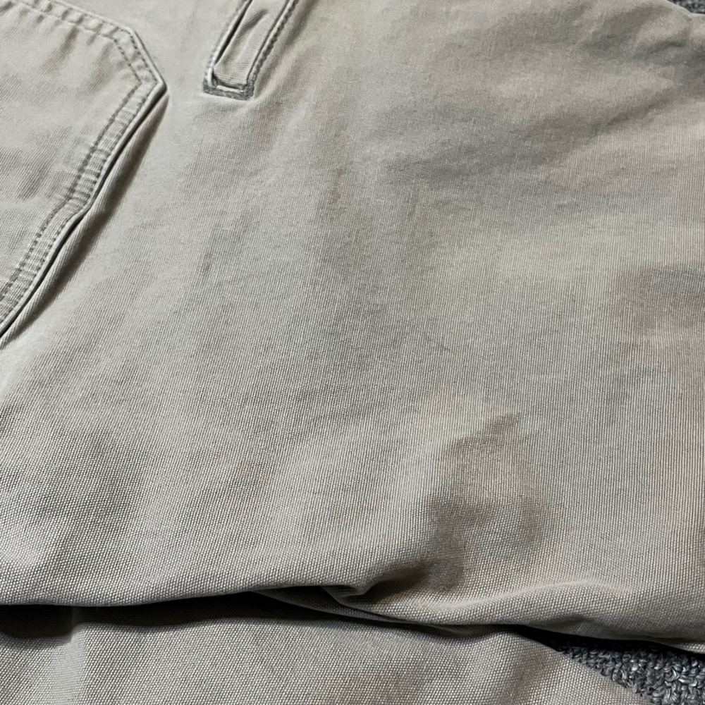 Ridgecut Toughwear Mens 34x32 Beige Canvas Carpenter Pants Utility Workwear - Picture 11 of 11
